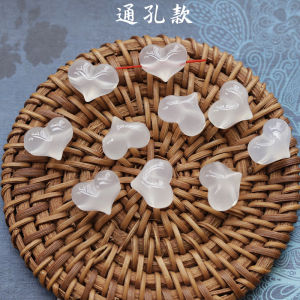 Vòng Tay Hạt Rời Trái Tim Ngọc Trai Tự Nhiên Phụ Kiện Trang Sức Thời Trang Vòng Cổ Hình Trái Tim Nhỏ Vật Liệu Trang Sức Pha Lê