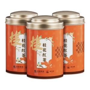 SHIFENG | Osmanthus Black Tea Authentic Fragrant 50g*3 Cans