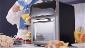 Air Fryer Oven 16L Large Window Series Air Fryer Digital Touch Air Fryer Support Timer Temperature Control Smart Electric Fryer