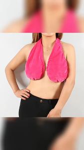 Tata Towel Bra Bath Towel Neck Wrapping and Skincare Style Neck Hanging Bra