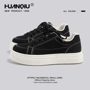 HuanQiu | Trendy Versatile Canvas Shoes For Women Light