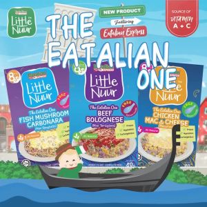 Little Nuur - Eatalian One Baby Food Bubur Lauk Ready To Eat for 8 months baby 80g