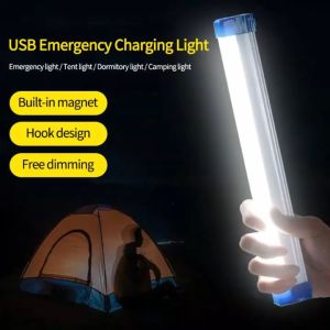 30w 60w 90w LED Light Tube USB Rechargeable Emergency Magnetic Lamp Outdoor Camping Lamp Night Light