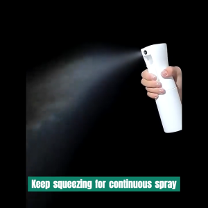 300/500ML Continuous Spray Bottle Travel Distribution Bottle Reusable Empty Spray Bottle for Hairdressing Moisturize