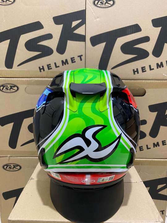 Helm TSR RAM4 Motif Nakano shuriken Helm Open Face Ram4 Helm