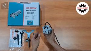 MODERN M-2700 Mesin Profil 6mm Kayu Router 6 mm Wood Trimmer Trimer M2700