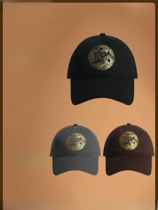 หมวกเบสบอลชายผ้าฝ้ายลายทางสีดำ ทรงกว้าง ทรงปากเป็ด สำหรับผู้ชาย วัยกลางคนและผู้สูงอายุ ฤดูใบไม้ผลิ ฤดูร้อน ฤดูใบไม้ร่วง ฤดูหนาว