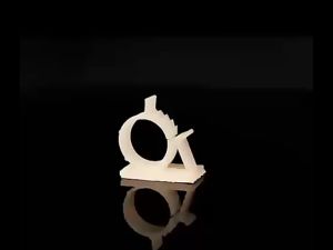 10 Pcs Adjustable Cable Management Clips Black Adhesive Backed Nylon Wire Cable Clips