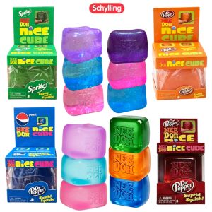 Schylling | Schylling Nice Cube Series Squishy Soft Squeeze Fidget Toy Stress Relief Anxiety Relief Sensory Toy Blind Box