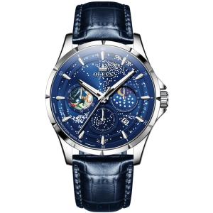 OLEVS | best samsung watch Skeletal Night Light Water Resistant Quartz Watch