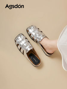 Agsdon | Thick Sole Hollow Out Breathable Woven Sandals