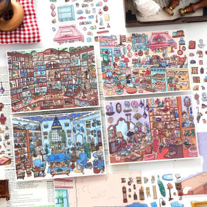 Stress-relief Micro-landscape Decals for Tiny Spaces 3D