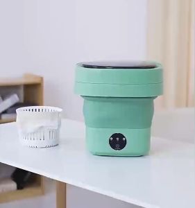 Mesin Cuci Mini Portable & Sterilisasi Cahaya Biru