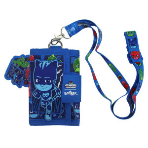 Australia smiggle childrens wallet boys Pajama Hero clutch wallet leather folder three layers card bag coin purse 5 inches