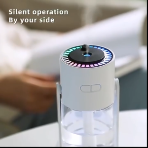 Starry Sky Top Mist Multifunctional Humidifier with Ambient Light Swivelling Head Rotate Suitable for Home or Car