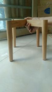 Đôn để chậu cây. Giá gỗ kê chậu cây cảnh. Kệ đỡ cây kiểng KT Rộng 31 x Cao 25cm