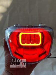LAMPU DEPAN MIO J DAYMAKER LED 4 LENSA