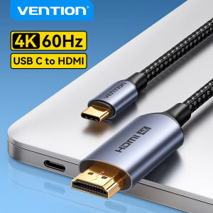 Vention Type C to HDMI Cable 8K 60Hz 4K HD Adapter for SAMSUNG S24 Ultra S23 S22 Huawei Mate 60 40 Pro iPad Thunderbolt 3 MacBook Laptop Phone to TV HDMI to USB C Cord Connector