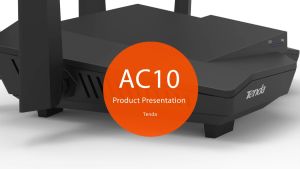 Tenda AC10 AC1200 Dual Band Gigabit Wireless WiFi Router