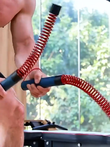 อุปกรณ์ฝึกแขนและไหล่ แบบพกพา ส่งเสริมการออกกำลังกายที่บ้านสำหรับทุกเพศ