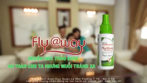 Bình xịt thảo dược xua đuổi côn trùng Fly Away chai 100ml (công ty đông nam dược Bảo Linh)