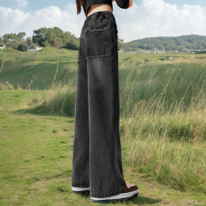 ZIRUIBABA | Straight Leg Jeans For Girls