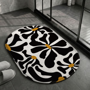 YK MORE | Diatomaceous Earth Absorbent Anti-Slip Bathroom Mat