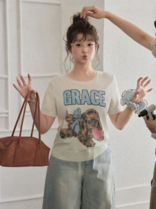 JULULOOK | Áo Thun Hình Tim Cho Chó Size Lớn