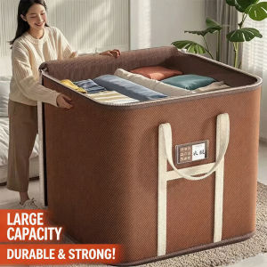 Extra Large Capacity Quilt Moving Packing Bag Dustproof Heavy Duty Blanket Storage Sack for Home Travel Clothe Blanket Organizer