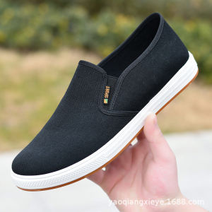 Mens Shoes Casual Sneakers Summer Lightweight Canvas Breathable Anti Slip Flat Shoes Affordable Free Shipping