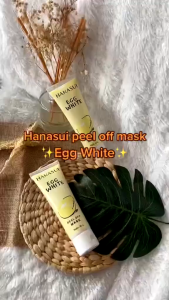 Hanasui Masker Putih Telur - Egg White Peel Off Mask - Masker Wajah Hanasui - Virgo Shoop