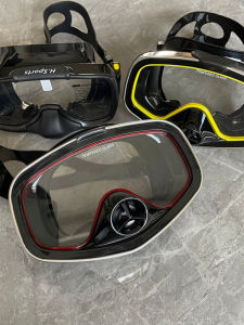 dbsqszb | Anti-fog Large Field of View Silicone Diving Mask with Drain Valve