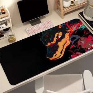 Bandai | Gigantamax Charizard P-Pokemon Mouse Pad Large Extended Keyboard Mat Stitched Edges Ideal for Anime Collectors & Gamer Gifts