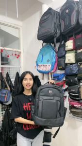 Tas Pria Tas Ransel Laptop Backbapack Cocok Untuk Aktifitas Kerja Bahan Tebal Gratis Raincover - PG 35