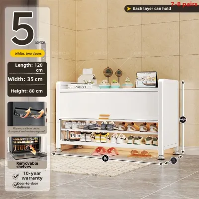 DIBIOU | Dust-Proof Shoe Cabinet Rack Multiple Layers