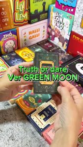 Bộ bài Truth Or Dare Việt Hóa 50 lá phiên bản Green Moon Bộ Drinking Game Thách hay Thật thú vị chơi cùng bạn bè
