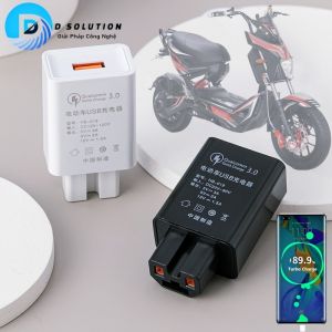 Quick Charger 3.0 Sạc Điện Thoại Trên Xe Máy Điện Xe Đạp Điện Sạc Nhanh