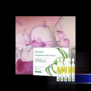 EELHOE 10PCS   Teeth Whitening Serum Cleans Teeth Stains Bad Breath Whitens Teeth Cleansing Serum🦷