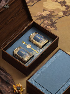 Hộp Đựng Trà Xanh Sáng Tạo Cao Cấp Hộp Quà Tặng Rỗng Hộp Đựng Trà Longjing Hộp Đựng Trà Đỏ Hộp Đựng Trà Rỗng Hộp Đựng Trà