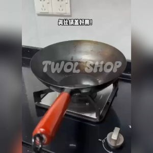 TWOL SHOP 1pcs 33cm Kitchen Stainless Steel Grease Splatter Screen Guard Oil Splashproof Mesh Cover with Filter