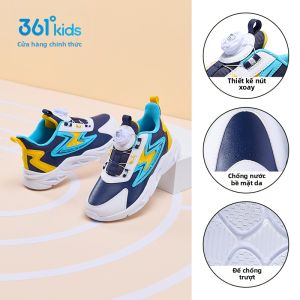 361° | Giày Thể Thao Trẻ Em Lớn Dạng Lưới Thoáng Khí Mùa Xuân