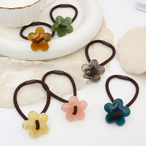 Korean Jelly Elastic Hair Rope Rubber Band for Women Girls Hair Ties Rope Hair Accessories