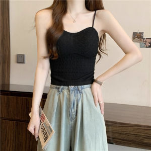 chaqi | Sweet And Spicy Strapless Vest Womens Inner Wear With Chest Pad 2025 New Summer Beautiful Back French Elegant Sleeveless Outerwear