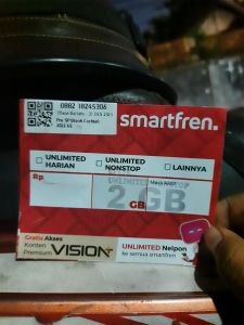 TERMURAH! SMARTFREN UNLIMITED NONSTOP 2GB 3GB 6GB Dan Maxi 56 GB