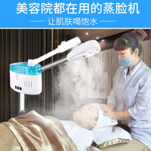 Gold Rice Beauty Salon Double Spray Facial Steamer Hydrating Mist Machine Home Use Skin Care Device Professional Grade