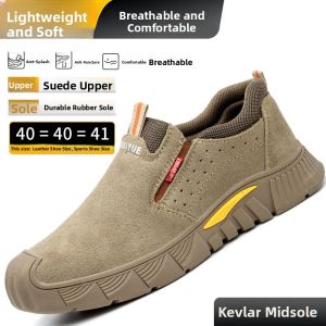 JIFANPAUL | Summer Welding Safety Shoes with Anti-crush Anti-puncture Breathable Lightweight Features