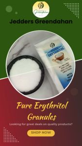 Greendahan Pure Erythritol Granulated 250gNO MALTODEXTRIN