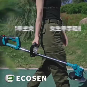 ECOSEN 599/699VF Mesin Potong Rumput Pemotong Rumput Listrik Pemangkas Rumput Dengan Baterai Li-ion