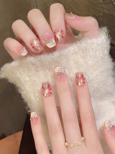 MONLEYTA | Elegant Medium to Long Wearable Nails 2026 New Year Edition