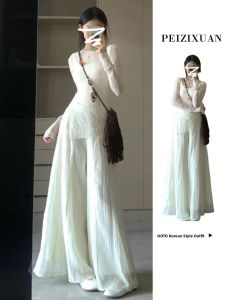 PEIZIXUAN | Bộ Quần Áo Nữ Dạng Muối Thời Trang Mùa Thu 2026